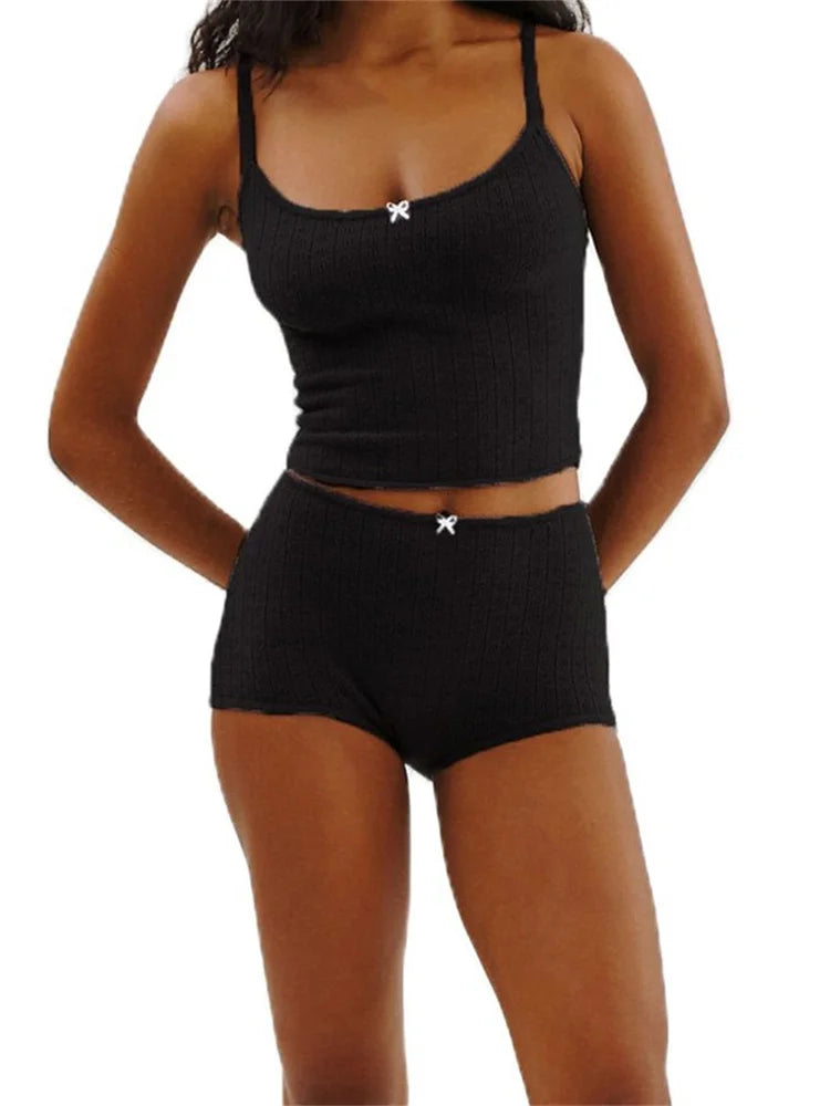 conjunto Feminino 2 Peças CHRONSTYLE – Casual, Sexy e Perfeito para o Verão