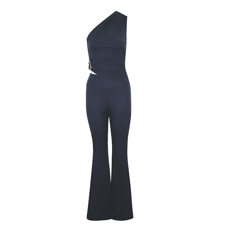 Conjunto Urban Chic – Regata Ombro a Ombro + Calça Slim.