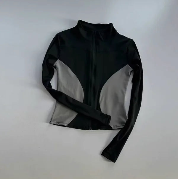 Jaqueta Fitness Dry Zíper.