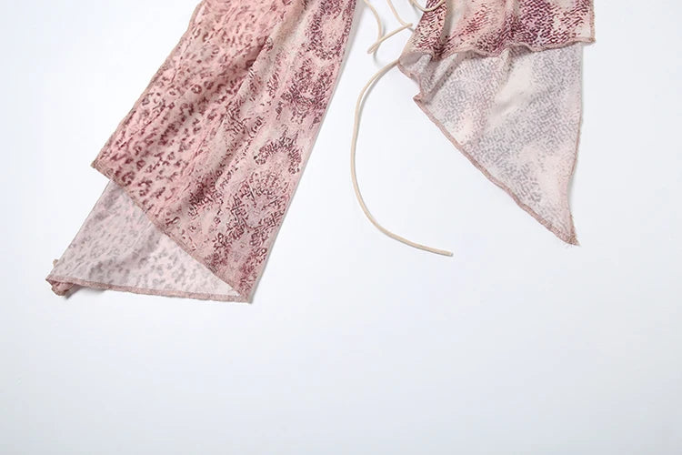 Camisole Leopard Print Y2K