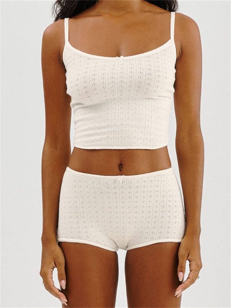 conjunto Feminino 2 Peças CHRONSTYLE – Casual, Sexy e Perfeito para o Verão