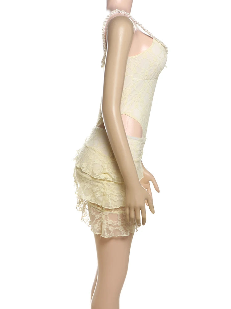 Conjunto Feminino Weird Puss Jacquard 2 Peças – Sofisticação Transparente com Toque Moderno