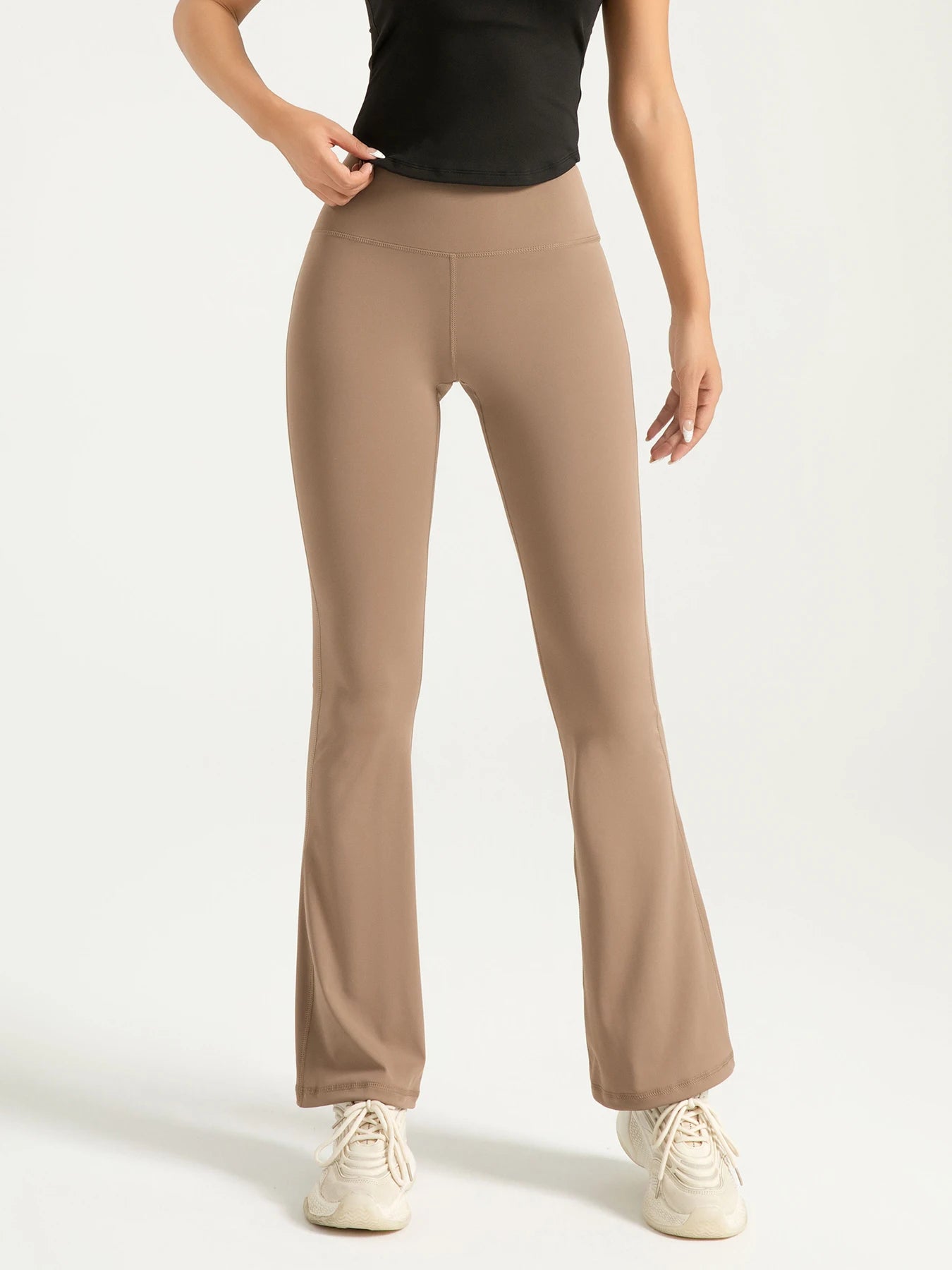 Calça Yoga Flare Cintura Alta