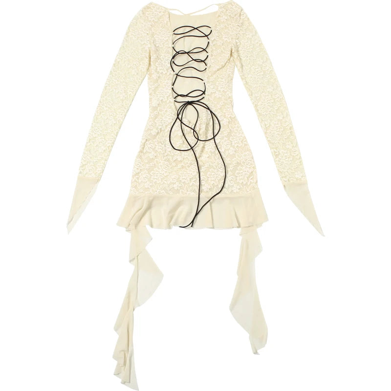 Vestido Feminino com Renda e Transparência – Sensualidade com Sofisticação em Cada Detalhe.