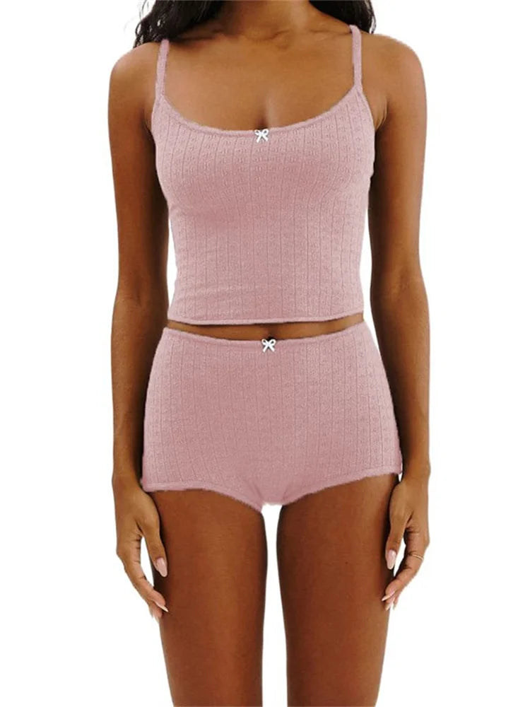 conjunto Feminino 2 Peças CHRONSTYLE – Casual, Sexy e Perfeito para o Verão