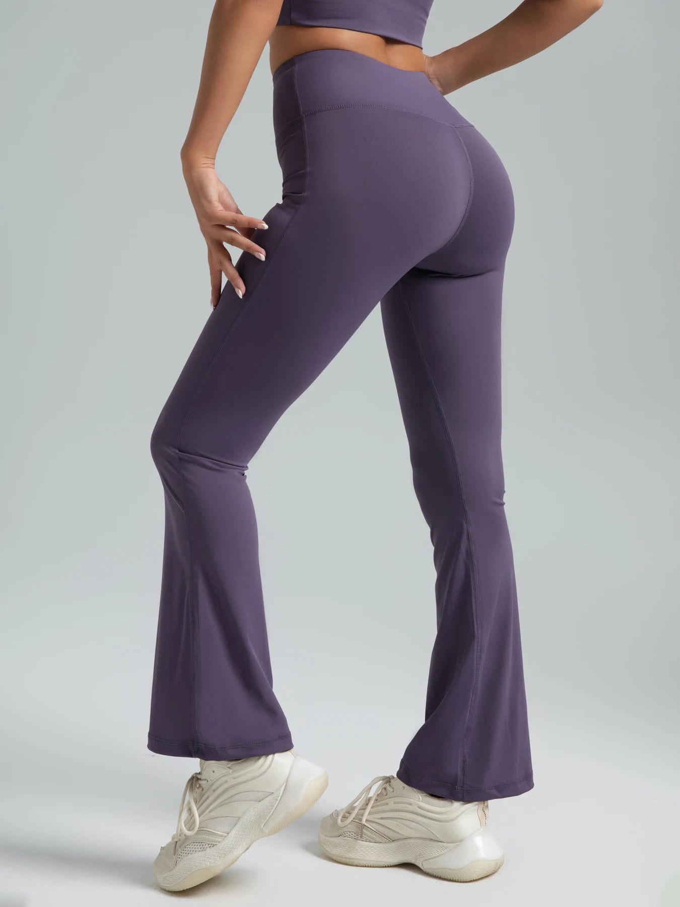 Calça Yoga Flare Cintura Alta