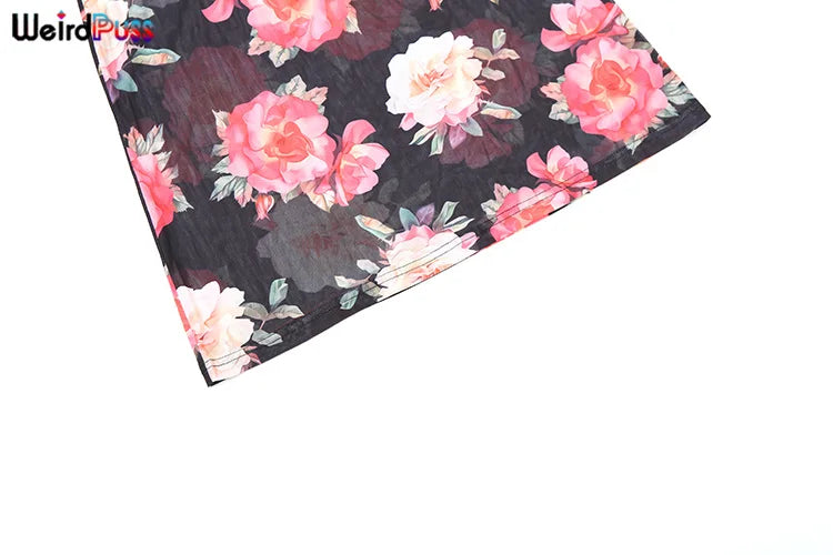 Conjunto Feminino Sexy  – Transparência, Elegância e Atitude Tropical.