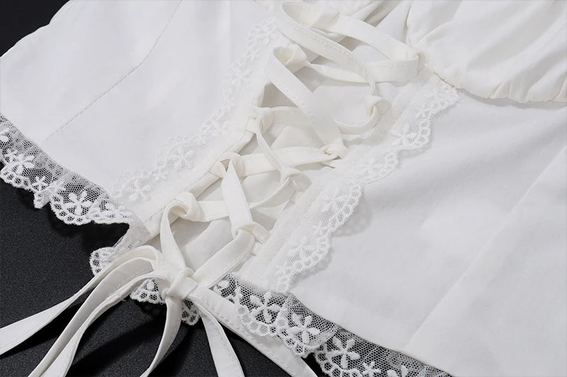 Conjunto Off-Shoulder & Saia Longa.
