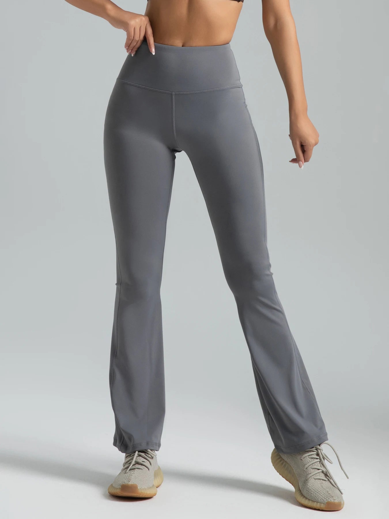 Calça Yoga Flare Cintura Alta