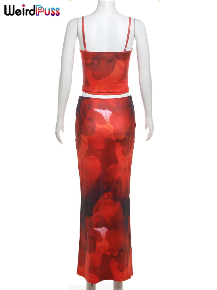 Conjunto Feminino 2 Peças – Leveza, Estilo Y2K e Toque Fashion.