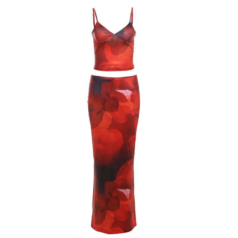 Conjunto Feminino 2 Peças – Leveza, Estilo Y2K e Toque Fashion.